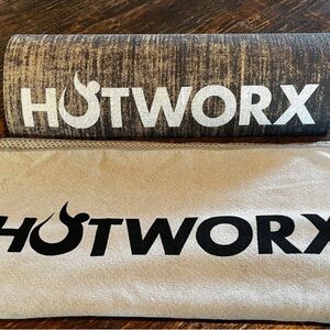 Used Hotworx mat and towel